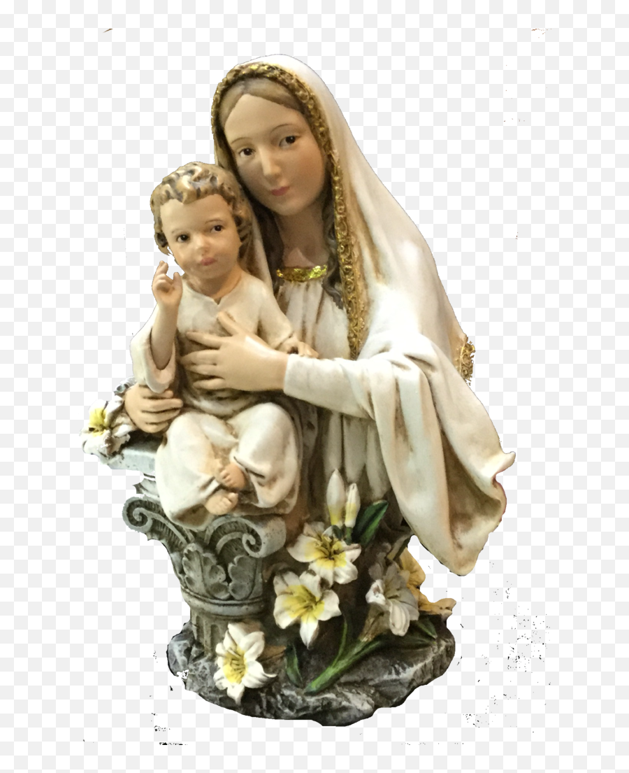 Download Madonna And Child Png Image With No Background - Figurine,Madonna Png