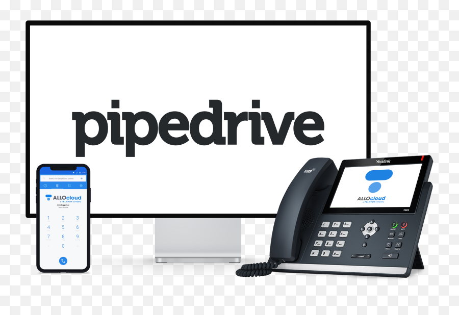 Integrate Allocloud Telephony With Pipedrive Integration - Office Equipment Png,Pipedrive Icon