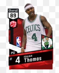 Isaiah Thomas Basketball Card Png - Eddie House Nba 2k,Isaiah Thomas Png