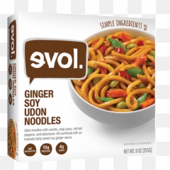 Ginger Soy Udon Noodles - Evol Ginger Soy Udon Noodles Png,Noodles Transparent
