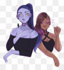 Overwatch Sombra Widowmaker - Sticker By Videola Widowmaker Sombra Png,Sombra Overwatch Png