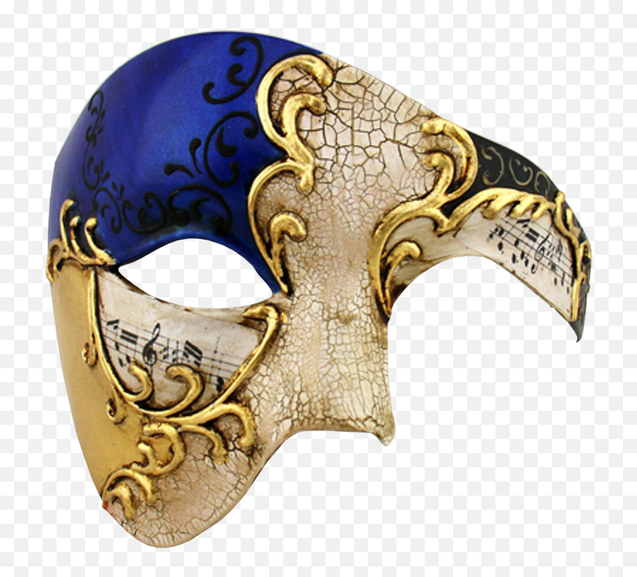 Gold Series Phantom Of The Opera Half - Male Masquerade Masks Png,Phantom Of The Opera Mask Png