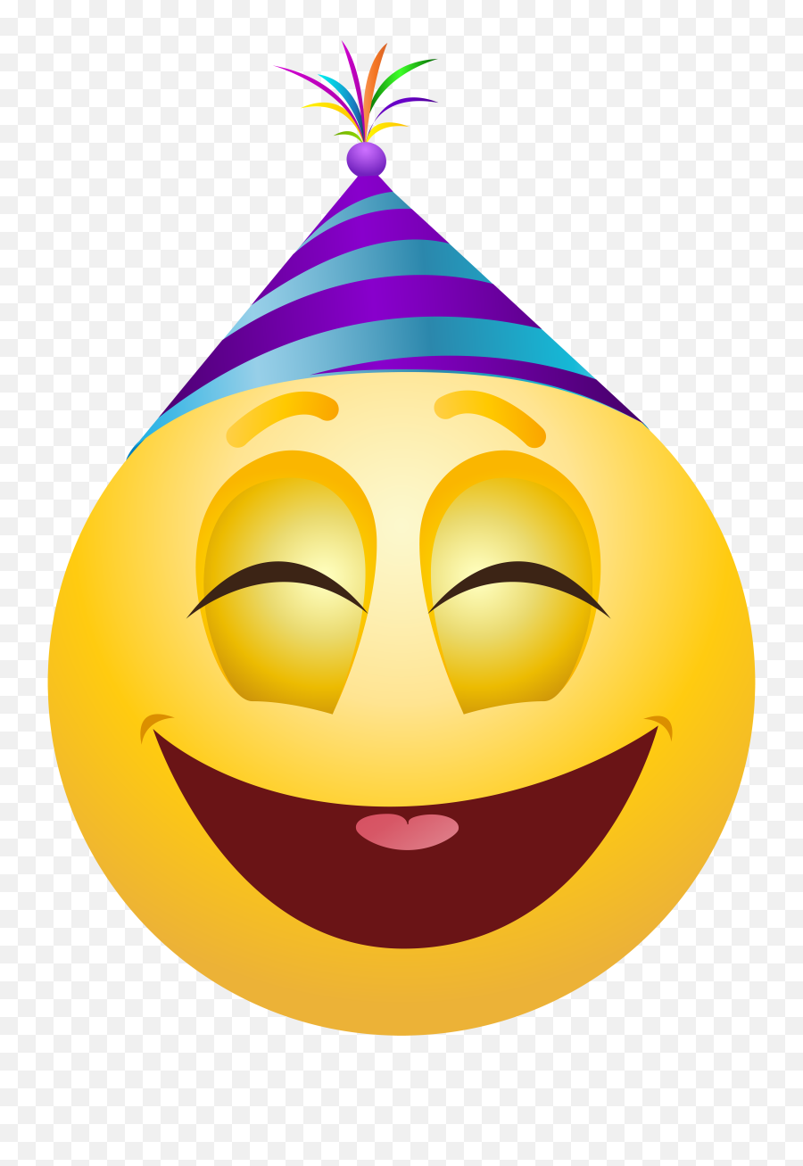 Party Emoji Clipart - Happy Birthday Emoji Png,Omg Emoji Png