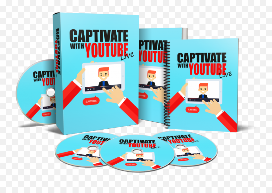 Captivate With Youtube Live - Brand New Over The Shoulder Video Series On How To Quickly And Easily Launch Your Youtube Live Streaming Today Poster Png,Youtube Live Png