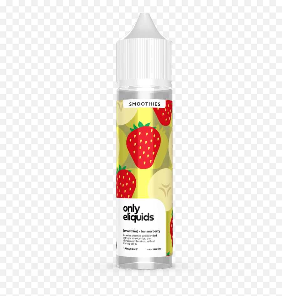 Only Eliquids Smoothie Banana Berry 0mg 50ml - Doughnut Png,Smoothies Png