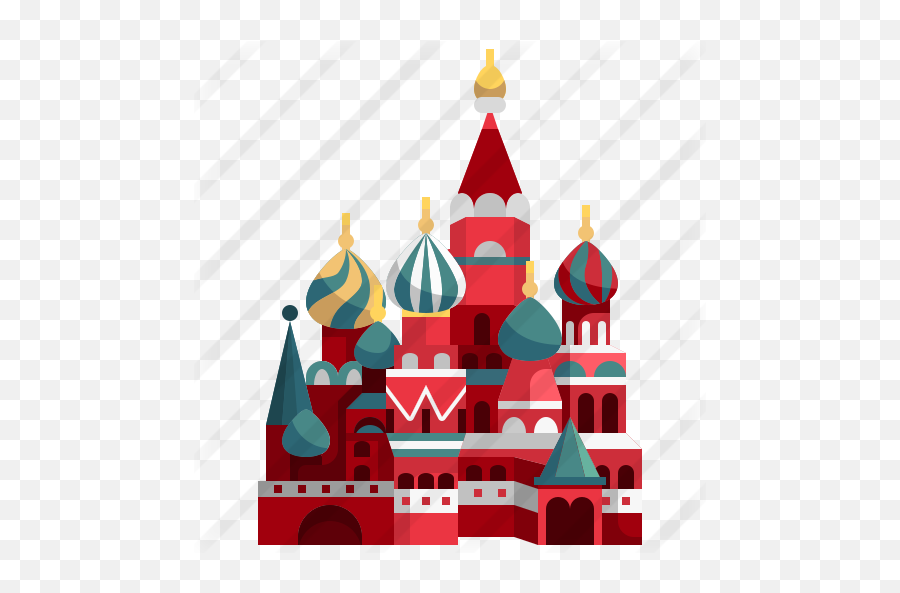 Cathedral Of Saint Basil - Free Monuments Icons Clip Art Png,Basil Png