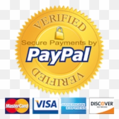 Payment Paypal Logo Label - Verified png