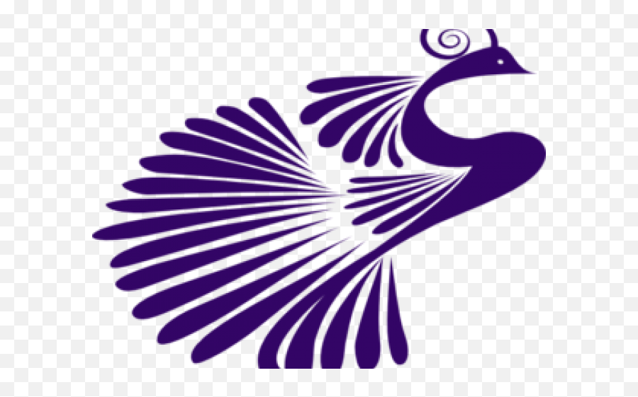 Peacock Clipart Purple - Black And White Designed Peacock Peacock Clipart Black And White Png,Peacock Png