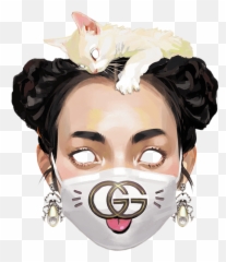 Download Gucci Fashion Bloom Chanel Gift Free Png Hq Clipart - Gucci Illustration,Gucci Hat Png