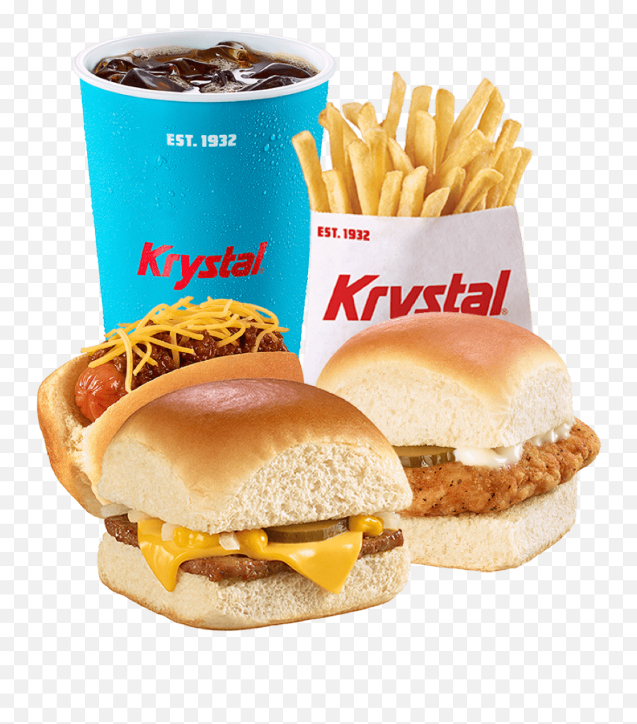 Krystal - Crystals Burgers Png,Fast Food Png