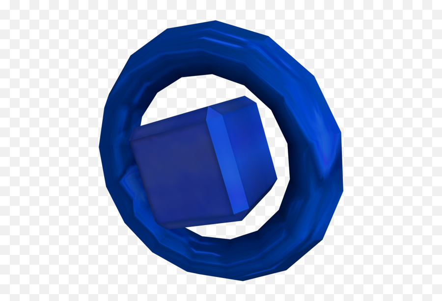 Sonic Blue Ring Png Image - Scarf,Sonic Rings Png
