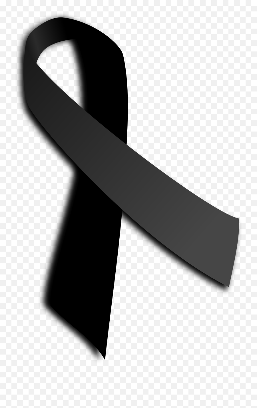 Black Ribbon - Sign Of Someone Died Png,Black Ribbon Png
