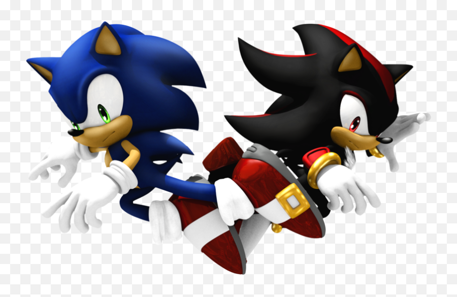 Sonic Vs Shadow Png Image With No - Shadow And Sonic Png,Shadow The Hedgehog Png