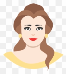 Belle Disney Princess Lady Icon - Icon Princess Disney Png,Belle Png