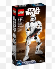 First Order Stormtrooper - Lego Star Wars The Force Awakens First Order Stormtrooper 75114 Buildable Figures Png,Storm Trooper Png