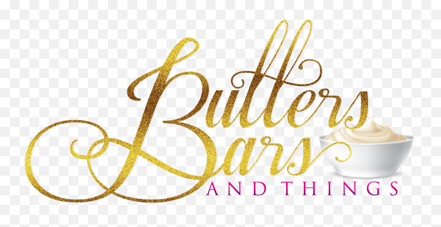 Home Butters Bars And Things - Calligraphy Png,Butter Transparent Background