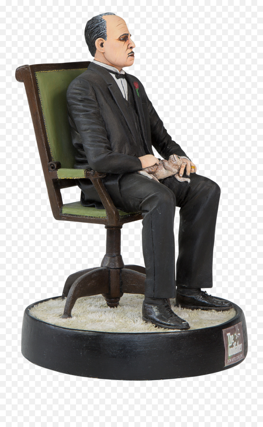 Michael Welch Sculptures The Godfather - Sitting Png,Godfather Png