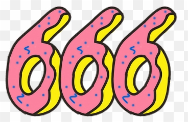 Hd Oddfuture Grime Freetoedit Report - Donut Odd Future Logo Png,Grime Png