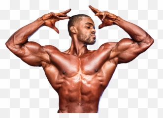 Bodybuilding Tan Dark As Tanning Lotion The Colour Of - Bodybuilder Png