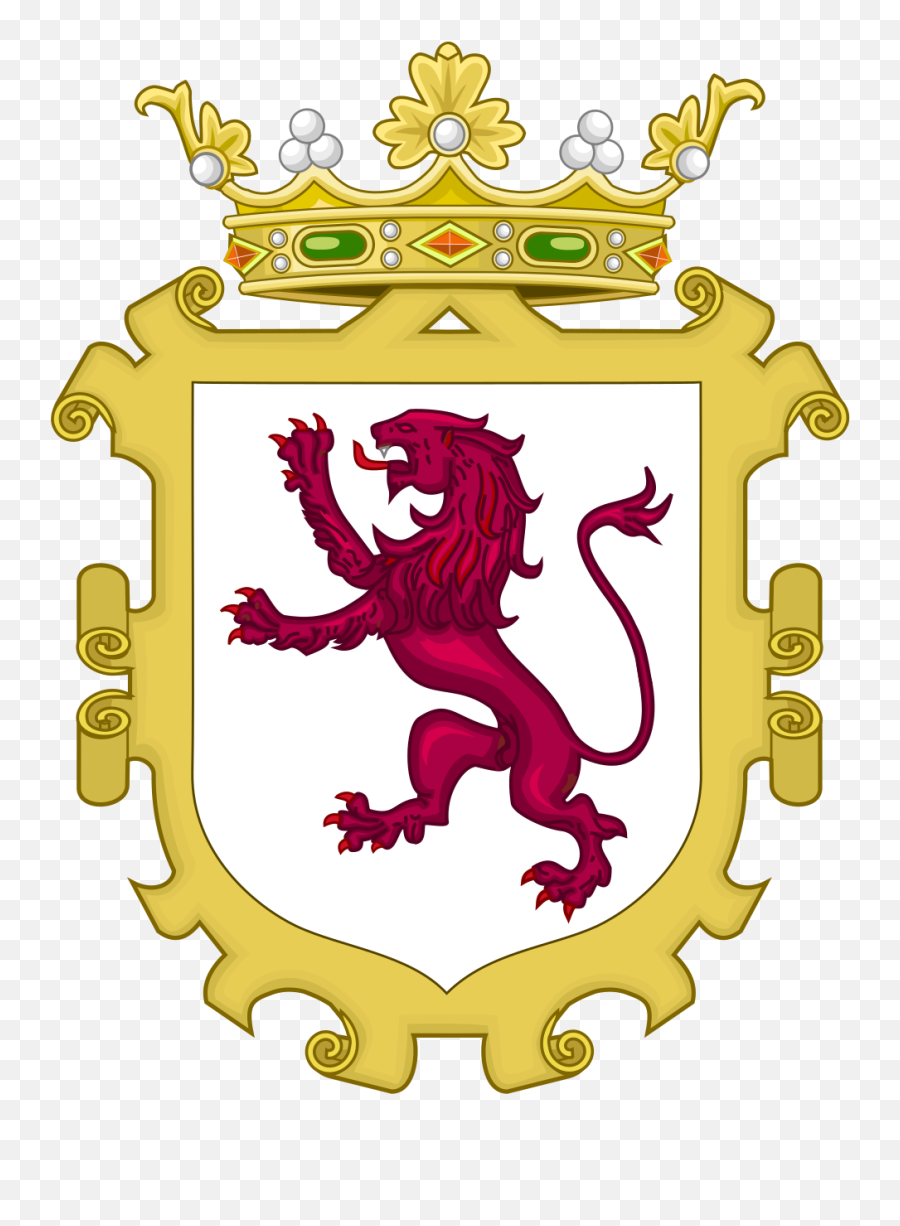 Download Transparent Spain Clipart - Leon Flag Hd Png Leon Spain Flag,Spanish Flag Png