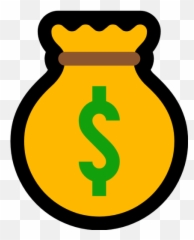 Money Emoji Png Transparent Free For - Bag Emoji