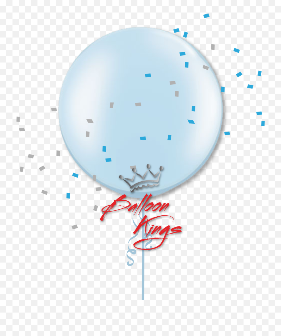36in Pearl Light Blue - Baby A Girl Welcome Png,Blue Balloon Png