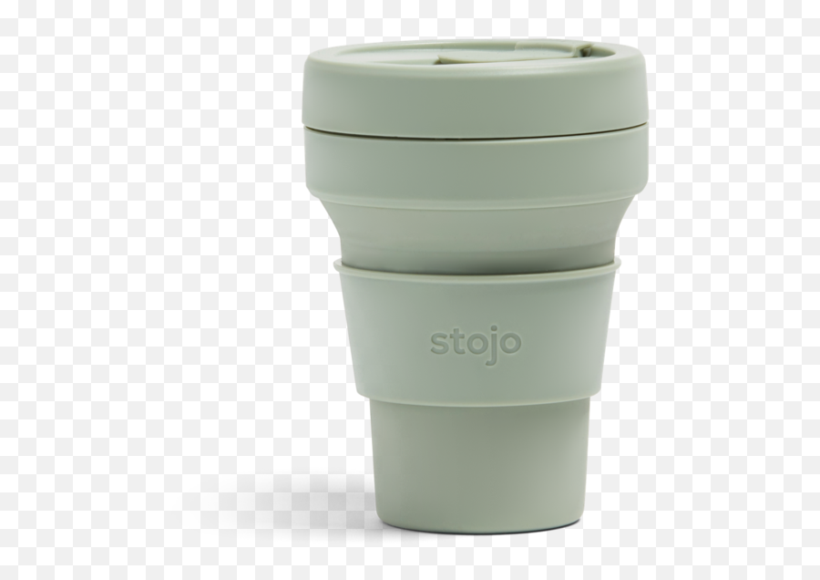 12 Oz Cup - Stojo Pocket Cup Png,Coffee Cup Transparent