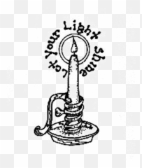 Let Light Shine - Line Art png