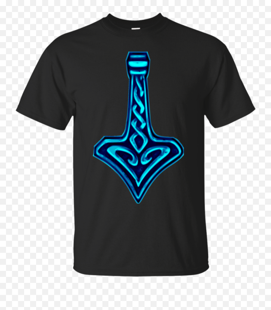 Thoru0027s Hammer Png - Blue Thors Hammershirt Harry Potter T Shirt Umbrella Academy Diego,Thor's Hammer Png