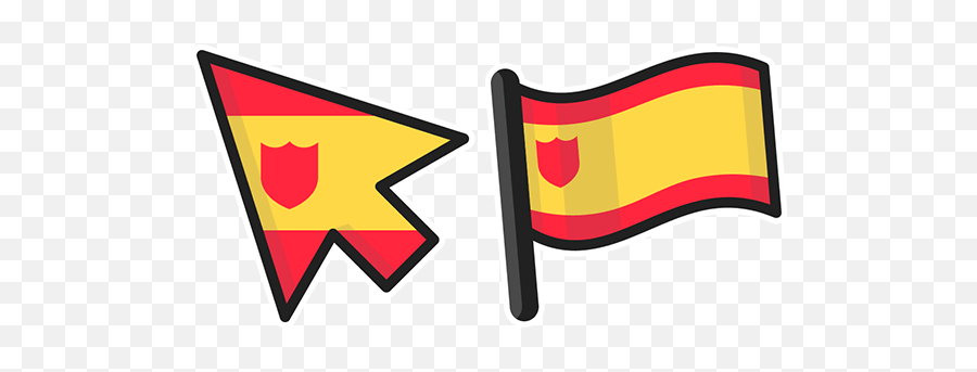 Spain Flag Cursor U2013 Custom Browser Extension - Philippines Flag Png,Spain Flag Png