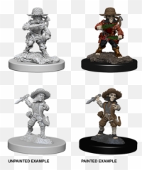 Halfling Png - Wzk73407 Male Halfling Rogue 4 Halfling Wizkids Deep Cuts Male Halfling Rogue,Rogue Png