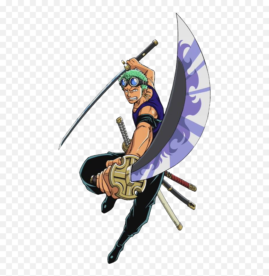 Zoro 2 Ans Plus Tard Png 6 Image - Anime Character With Sword,Zoro Png