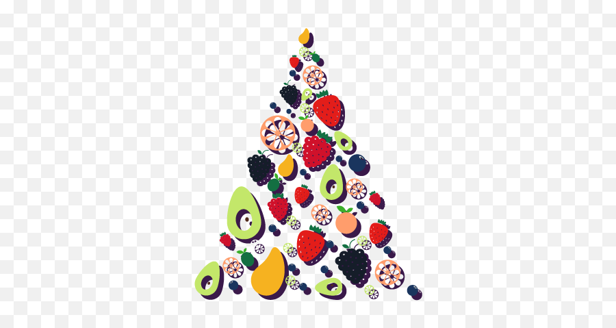 Bq Fruits - Arbol De Navidad De Frutas Png,Arbol De Navidad Png