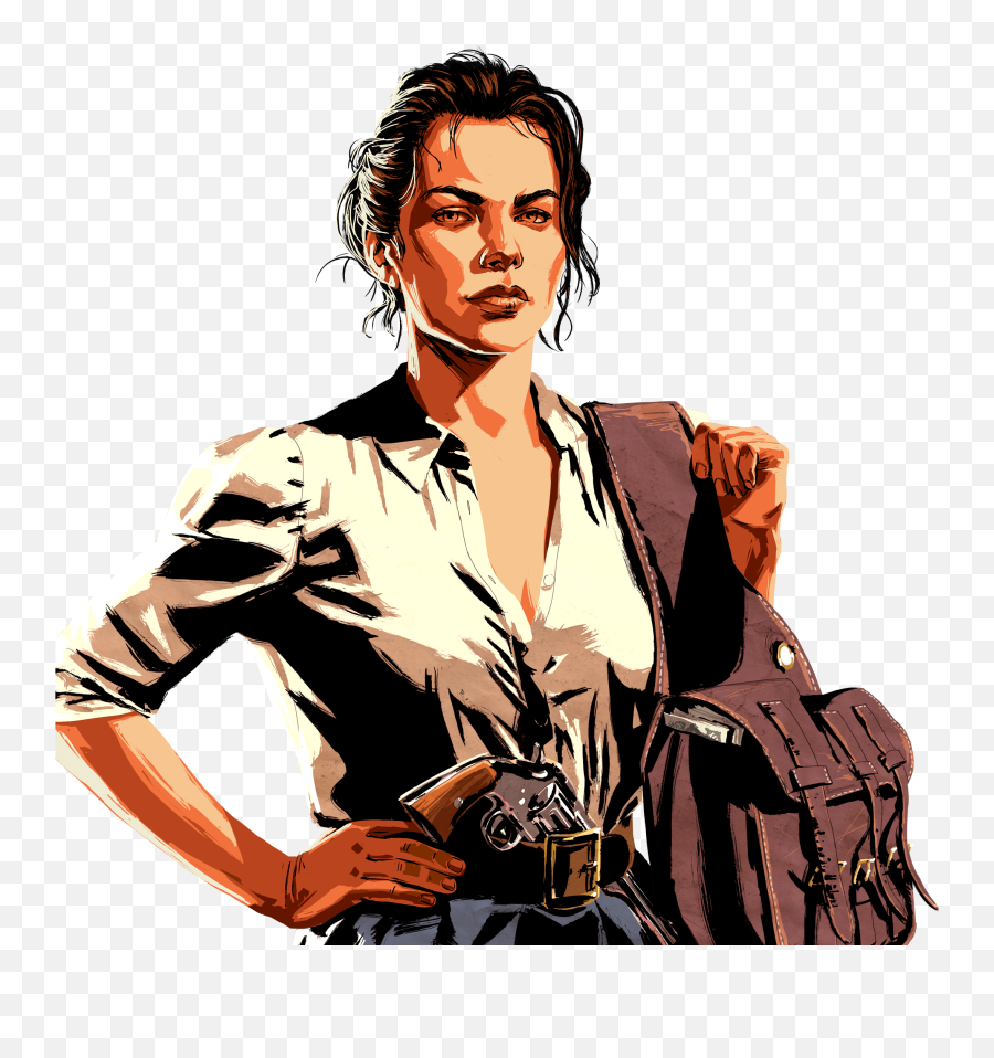 Red Dead Redemption Png - Abigail Roberts Red Dead Redemption 2,Red Dead Redemption 2 Logo Png