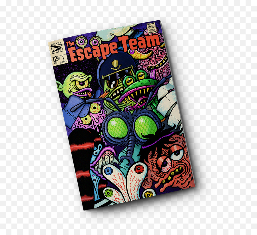 They Might Be Giants - The Escape Team Comic Book Fictional Character Png,Comic Png