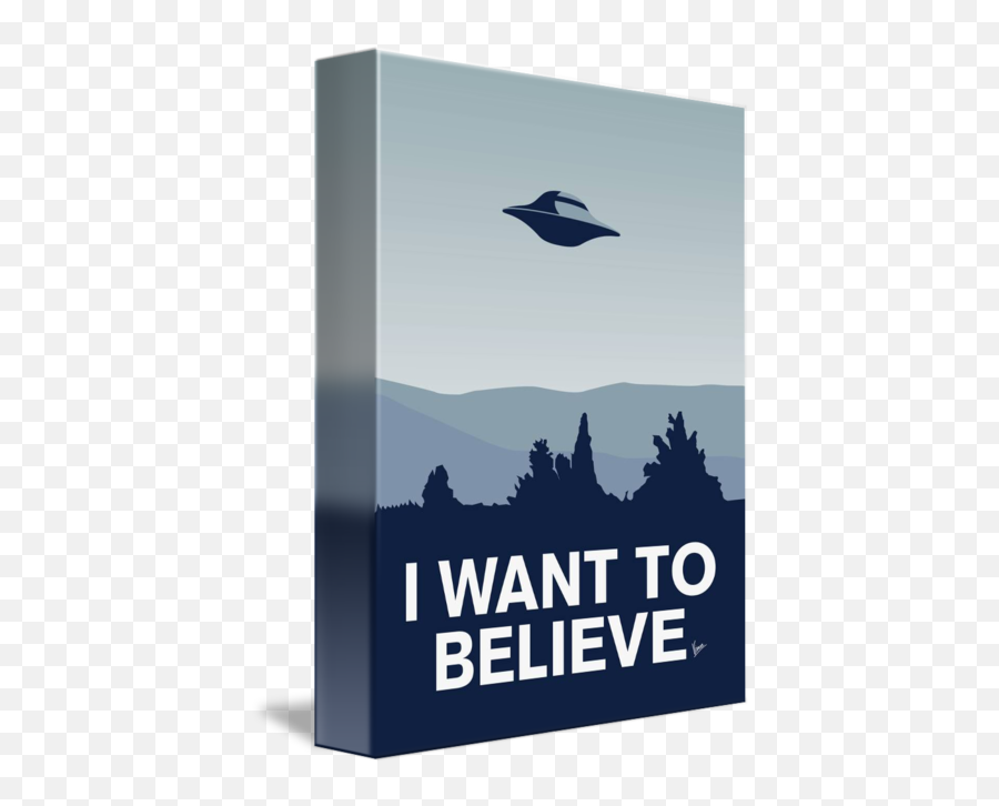 My I Want To Believe Minimal Posterxfiles By Chungkong Art Horizontal Png X - files Logo