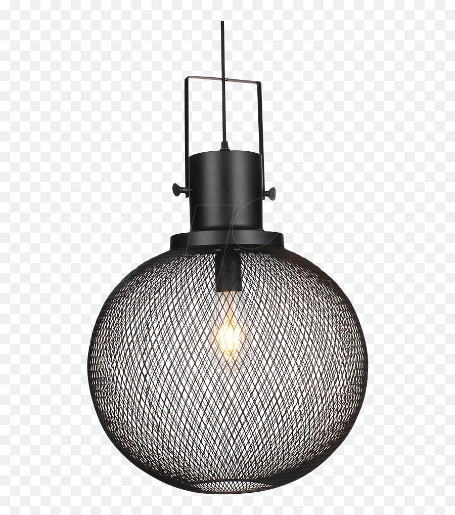 Download Black Metal Globe Mesh Pendant Lamp D - Light V Tac Sku 3859 Png,Light Fixture Png