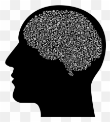 Human Behaviorheadsilhouette Png Clipart - Royalty Free Brain