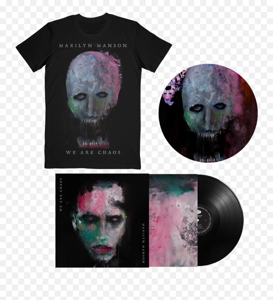 Never - Ending Astral Vampire Everything Bundle Marilyn Manson Black Ice Vinyl Png,Marilyn Manson Logos