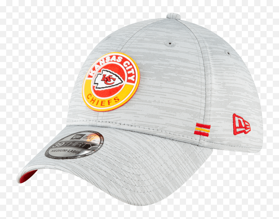 Menu0027s Kansas City Chiefs New Era Gray 2020 Nfl Sideline Official 39thirty Flex Hat - Hat Png,Kansas City Chiefs Png