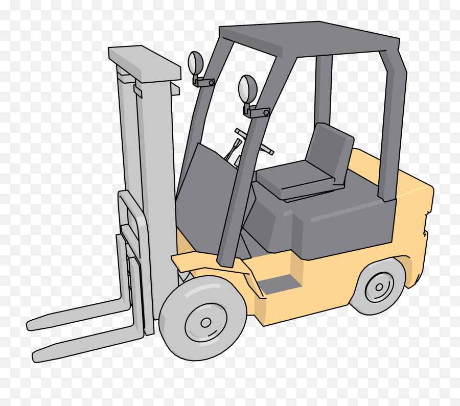 Forklift Clipart Png - Clip Art,Forklift Png
