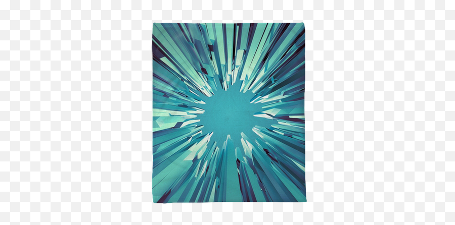 3d Abstract Fantastic Ice Crystal Background Plush Blanket U2022 Pixers - We Live To Change Computer Backgrounds Aquamarine Crystal Png,Ice Crystal Png