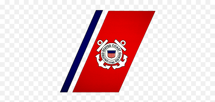 Uscg Racing Stripe Coast Guard Decal - Us Department Of Homeland Security Us Coast Guard Png,Uscg Logos