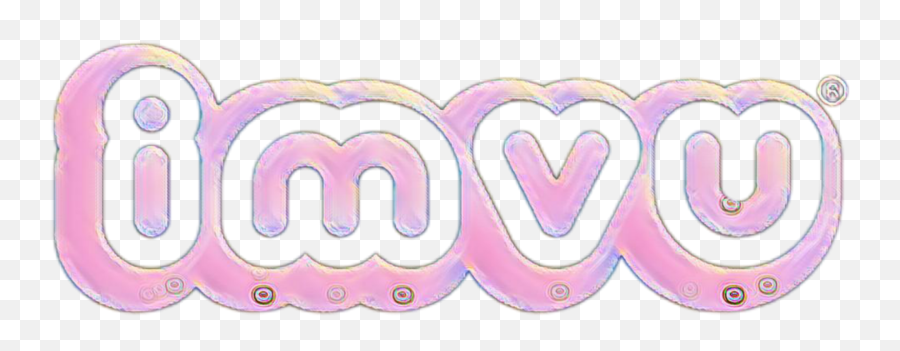 Imvu Avatarimvu Pink Sticker - Logo De Imvu Png,Imvu Logo