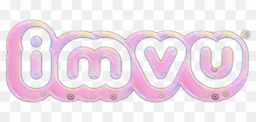 Imvu Avatarimvu Pink Sticker - Logo De Imvu Png,Imvu Logo