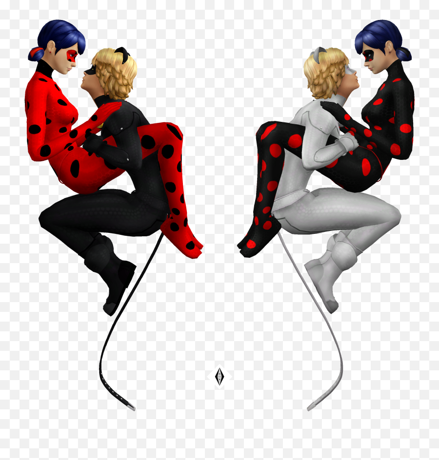 Download Hd The Sims 4 And Miraculous - Miraculous Kwami Coloring Pages Png,Miraculous Ladybug Transparent