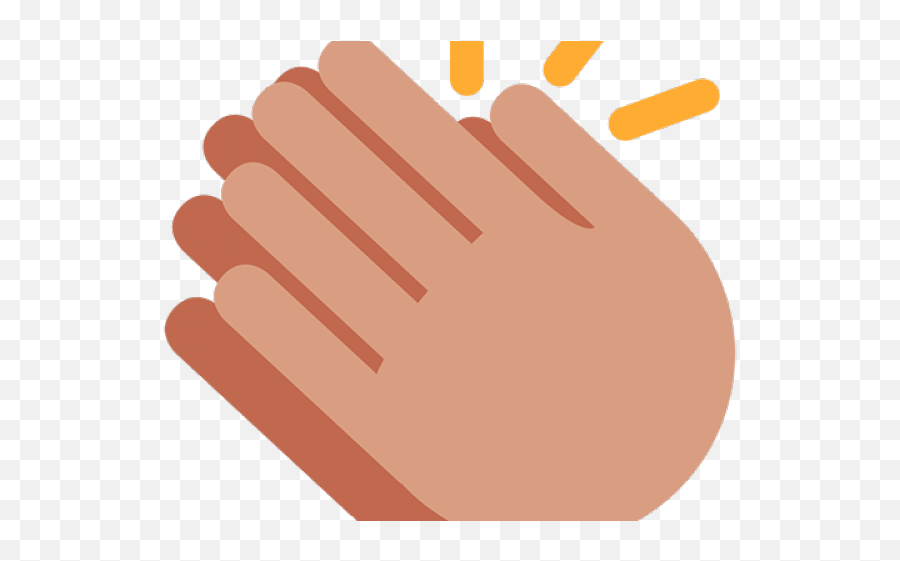 Hand Emoji Clipart Free Clip Art Stock Illustrations - Clip Clap Hands Png,Praying Hands Emoji Png