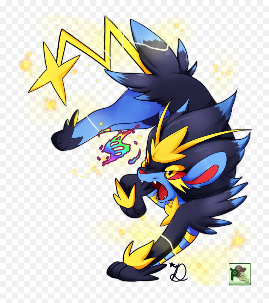 Download 8 May - Fictional Character Png,Luxray Png