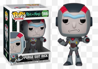 Funko Pop Rick U0026 Morty Purge Suit 566 - Purge Suit Rick Funko Pop Png,Mr Meeseeks Icon