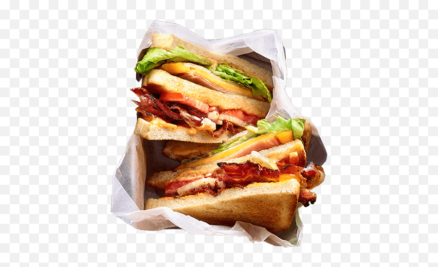 Burgerista Club Sandwich Full Size Png Download Seekpng - Fast Food,Subway Sandwich Png